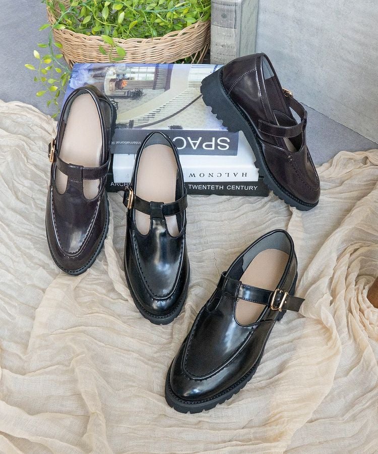 Tストラップローファー/レディース/fabby fabby(ファビーファビー