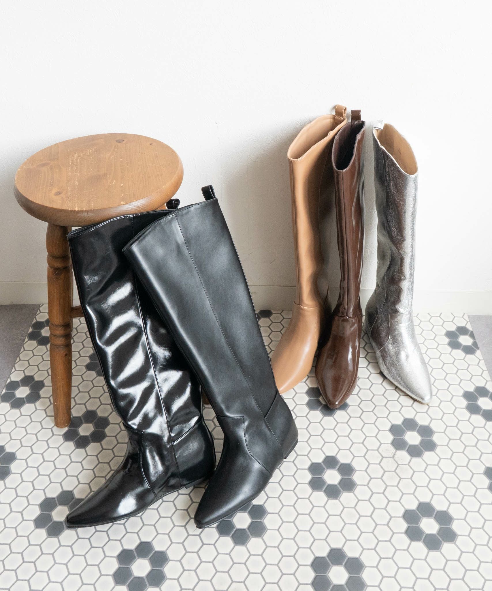 ロングブーツ レディースコーデ 人気ブランド ファビーファビー